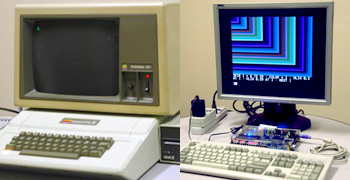 在 DE2 上重建 Apple II+ 电脑