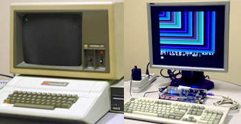 Realizing Apple II+ on the DE2